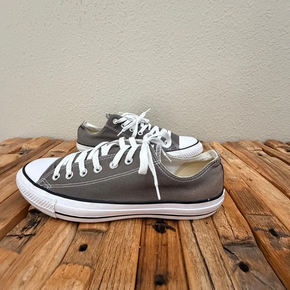 Converse Chuck Taylor All Star Low Top Charcoal Grey Sneakers 1J794 Mens 11 W 13 - Picture 4 of 8